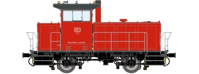 Dekas DK-8758042 - H0 - Diesellok MK 621 Yvonne, DB, Ep. VI - DC-Digital